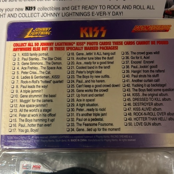 Johnny lightning Gene Simmons kiss toy car - Picture 7 of 7